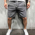 summer mens gym sports sport grey shorts for men - Luxovo.cc