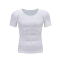 Male Chest Compression T-shirt Fitness Hero Belly Buster Slimming - Luxovo.cc