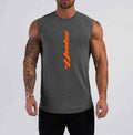 Gym Sleeveless Shirt Cotton Tank Top for Men Sportswear Vest - Luxovo.cc