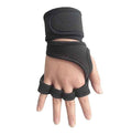 Fitness weightlifting anti-skid riding hard pull half finger gloves - Luxovo.cc