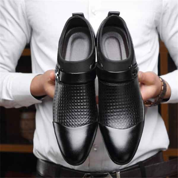 Formal men's leather shoes - Luxovo.cc