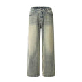Fashion Washed And Worn Jeans Men
