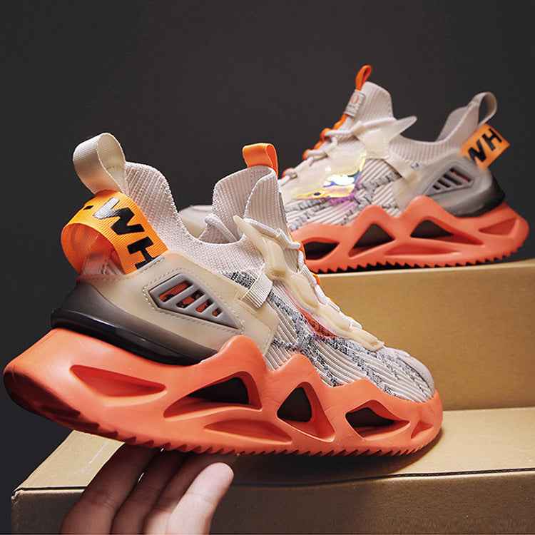 Mesh Breathable Sneakers Casual Men Shoes - Luxovo.cc