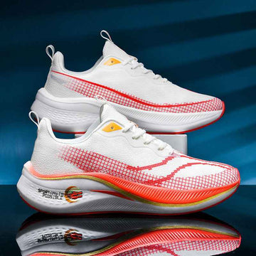 Fashion Carbon Plate Running Shoes Men - Luxovo.cc
