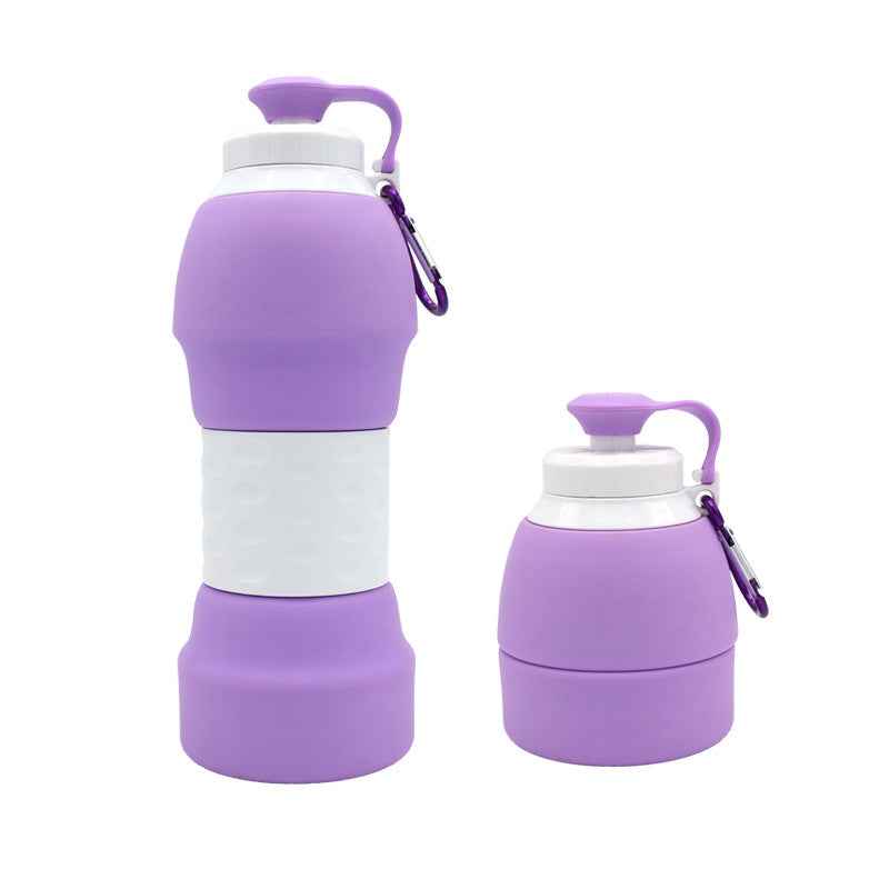 Silicone folding water bottle - Luxovo.cc