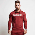 Pullover Hooded Sweater Fitness Men - Luxovo.cc