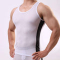 Men's Sports Vest Tank Tops Fitness Mesh Breathable - Luxovo.cc