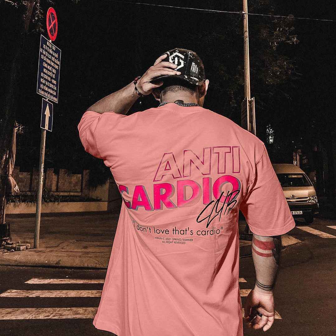 Printed Fitness T Shirt Male Muscle Type