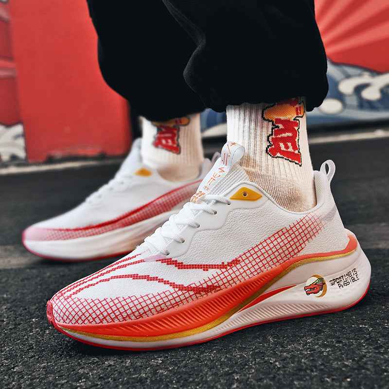 Fashion Carbon Plate Running Shoes Men - Luxovo.cc