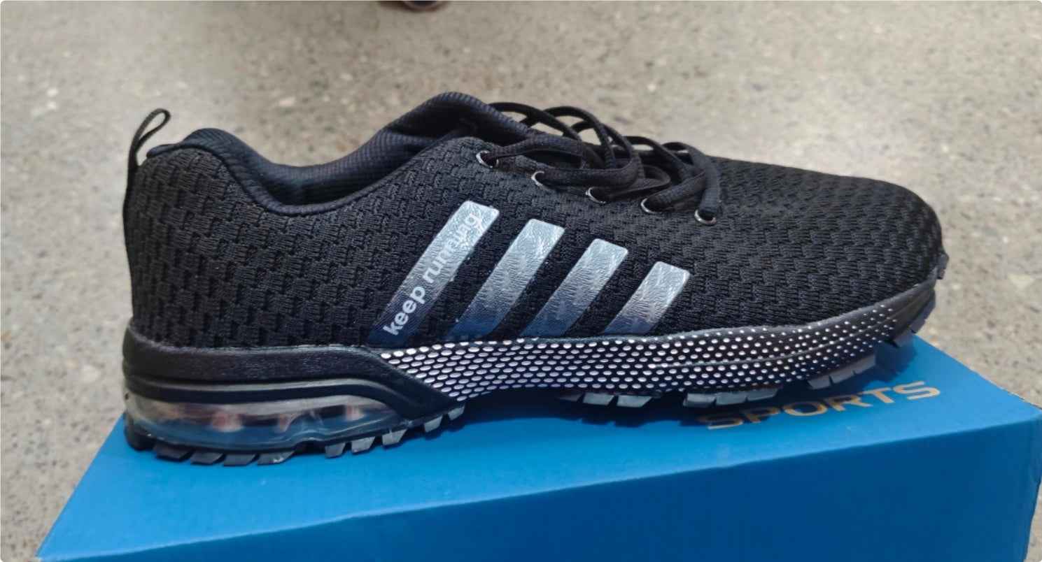 Best selling couple sports shoes breathable mesh outdoor men and women running shoes sports shoes fitness jogging shoes men - Luxovo.cc