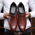 Formal men's leather shoes - Luxovo.cc