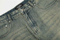 Fashion Washed And Worn Jeans Men