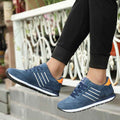 Leather sneakers men casual shoes students - Luxovo.cc