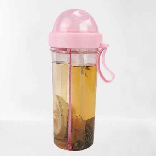 Double Tube Water Bottle - Luxovo.cc