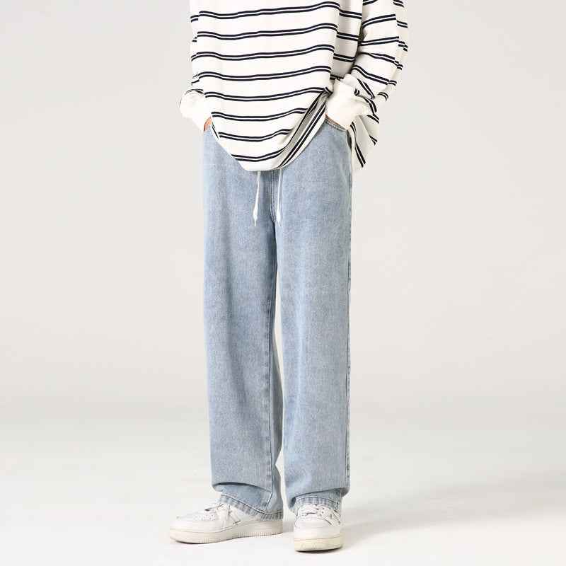 American Retro Washed Jeans For Men