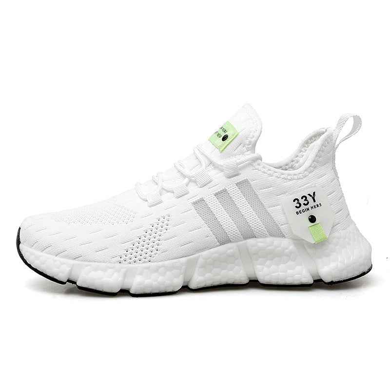 Summer Shoes Running Breathable Lightweight Mesh Shoes Men - Luxovo.cc