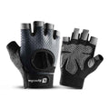 Sports Weightlifting Breathable Non-slip Silicone Half Finger Gloves - Luxovo.cc