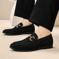 Fashion Personality Suede Leather Shoes Men - Luxovo.cc