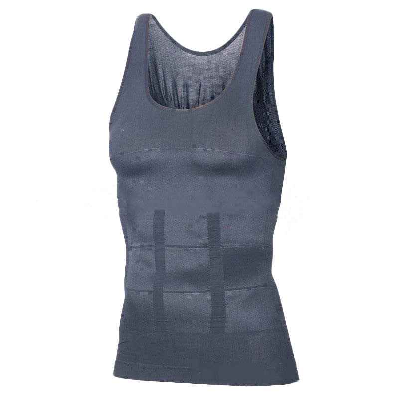 Men Body Tummy Shaper Vest - Luxovo.cc
