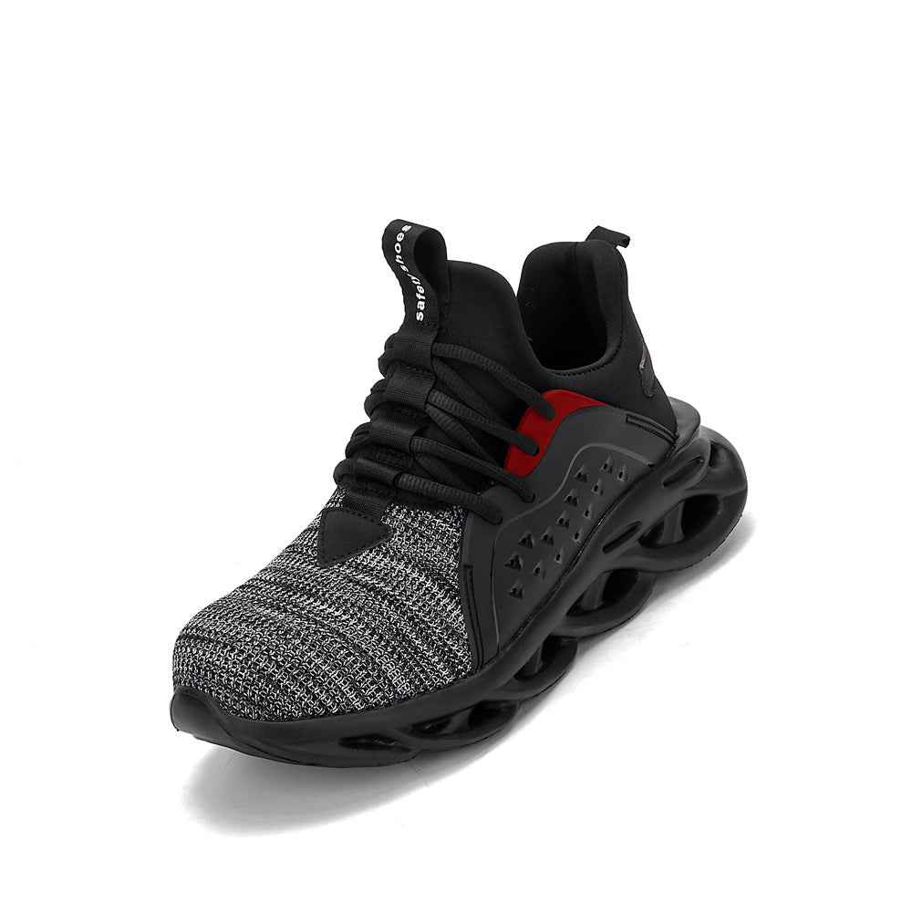 Indestructible Work Shoes Sneakers Men Anti-puncture Safety Shoes - Luxovo.cc