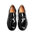 Tassel Casual Leather Shoes For Men One Pedal Loafer New - Luxovo.cc