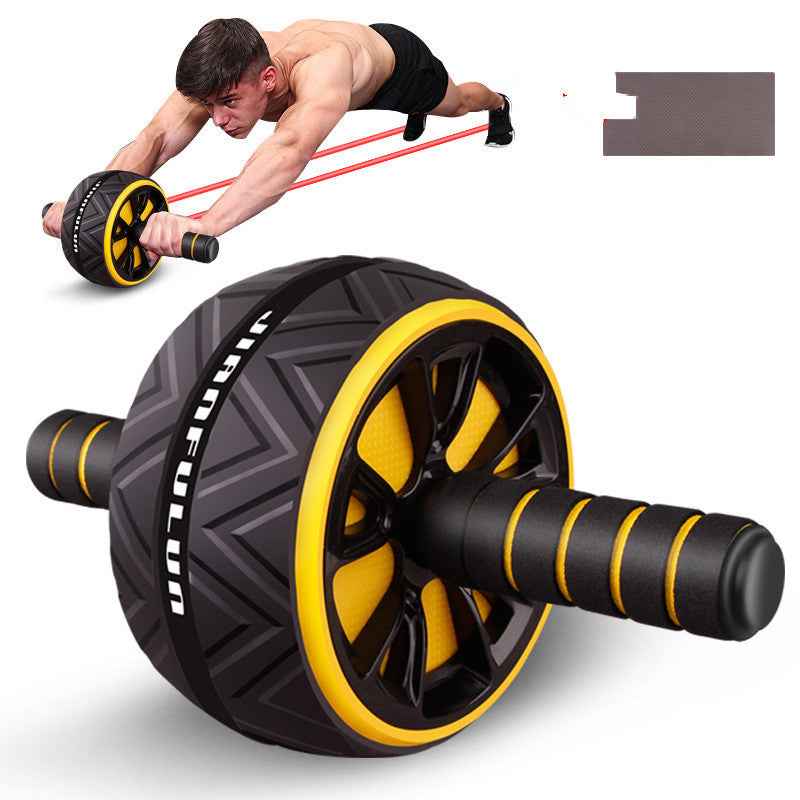 Abdominal Muscle Mute Abdominal Fitness Device Exercise Fitness Weight Loss Fitness Wheel For Men And Women - Luxovo.cc