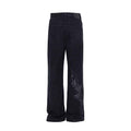 Line Embroidery Straight Jeans Men