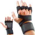Breathable Fingerless Weightlifting Fitness Sports Gloves - Luxovo.cc