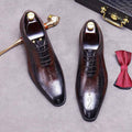 Men's Business Formal Leather Shoes - Luxovo.cc