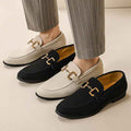Fashion Personality Suede Leather Shoes Men - Luxovo.cc