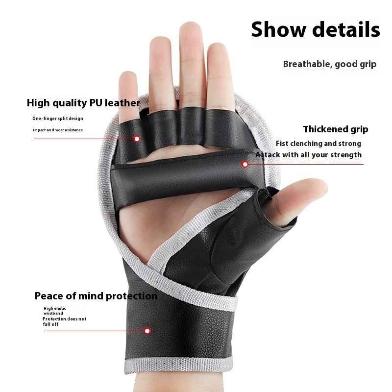 Professional Combat Free Combat Gloves Training Gloves - Luxovo.cc