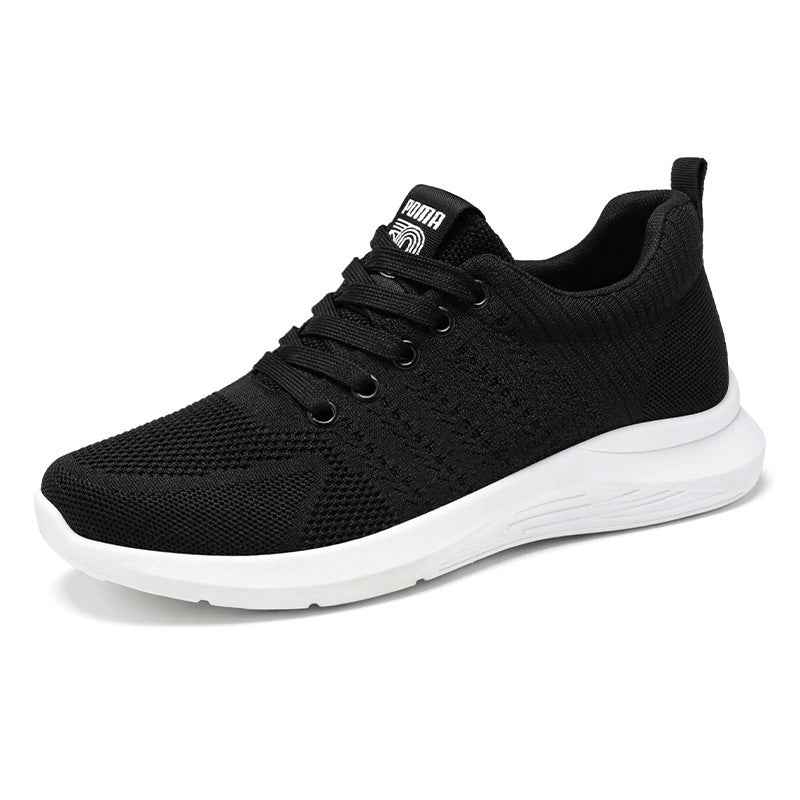 Men's Shoes Korean Casual Breathable Shoes Running Shoes Trendy Sneakers Men - Luxovo.cc