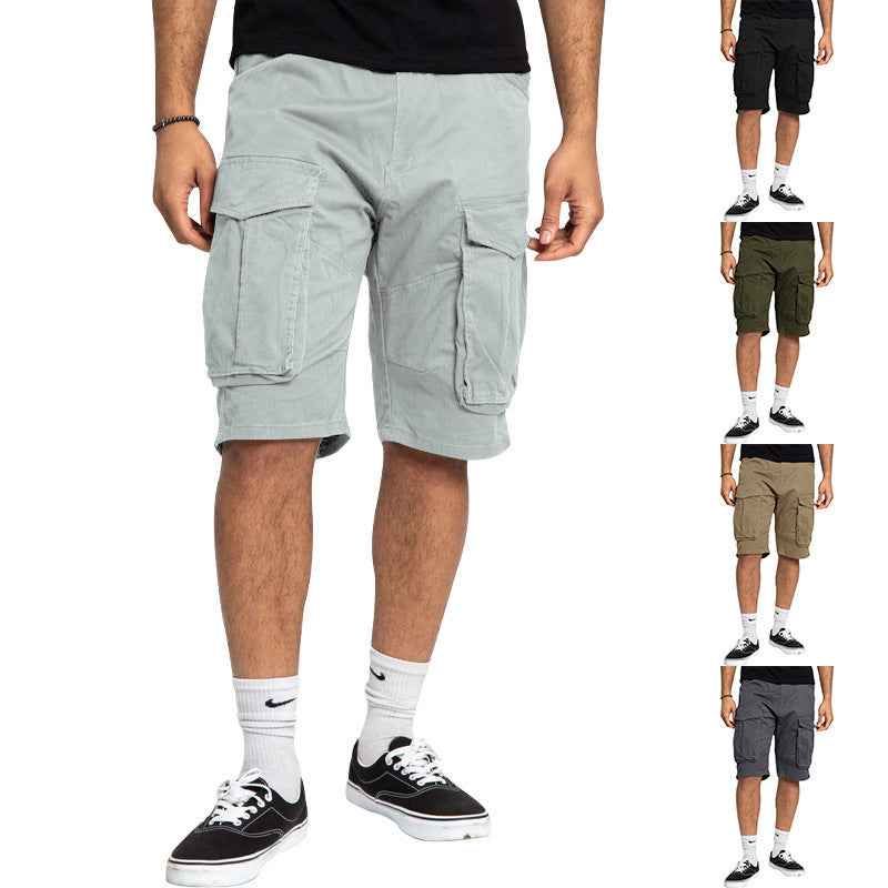 Men's Casual Loose Outdoor Work Clothes Shorts
