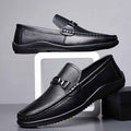 Fashion Casual Shoes Men Leather Feet - Luxovo.cc