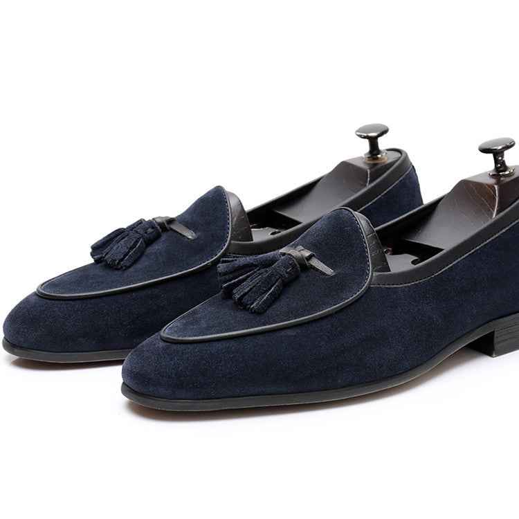 Fashion Retro British Beanie Shoes Men - Luxovo.cc