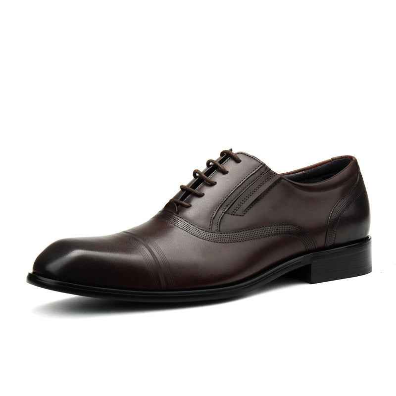 Fashion Mens Formal Leather Shoes - Luxovo.cc