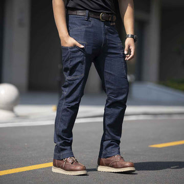 Personality Tactical Stretch Jeans Men