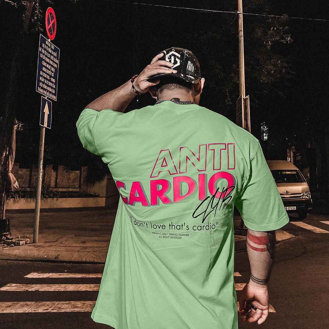 Printed Fitness T Shirt Male Muscle Type