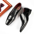 New Japanese Business Leather Formal Shoes - Luxovo.cc