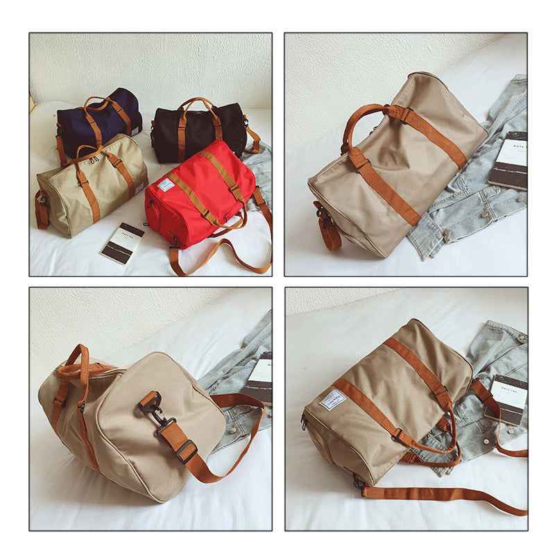 Women Travel Bag Fitness Sports Gym Tote Workout Duffel Bag - Luxovo.cc
